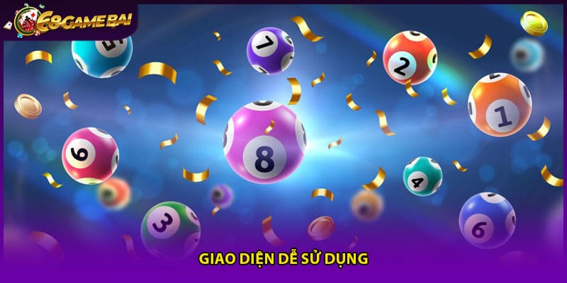 Giao diện dễ sử dụng